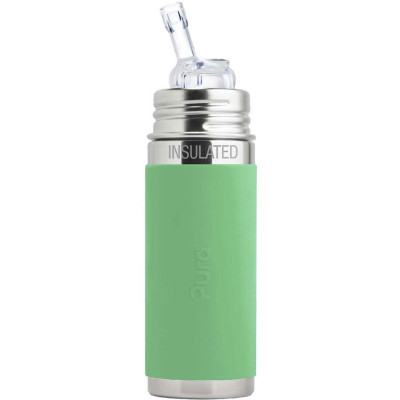 Pura TERMO fľaša so slamkou 260ml - Moss