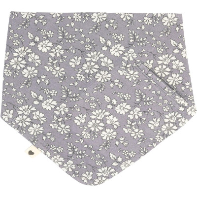 BIBS x LIBERTY slintáčik z BIO bavlny - Fossil Grey