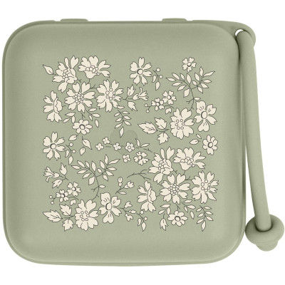 BIBS x LIBERTY krabička na cumlíky - Sage
