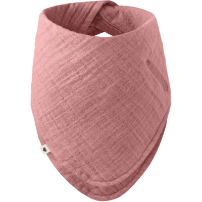 BIBS Bandana mušelínový slintáčik z BIO bavlny - Dusty Pink