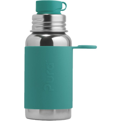 Pura® nerezová fľaša so športovým uzáverom 550ml - Mint