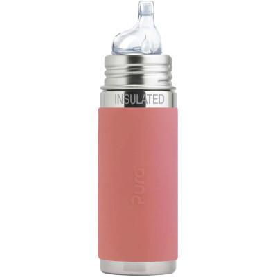 Pura® TERMO fľaša s náustkom 260ml - Rose