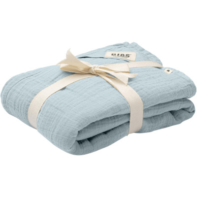 BIBS mušelínová zavinovačka z BIO bavlny - Baby Blue