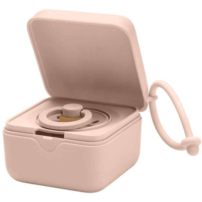 BIBS krabička na cumlíky - Blush
