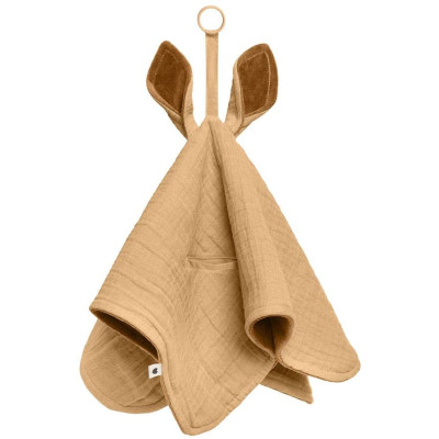 BIBS Kangaroo maznáčik z BIO bavlny - Desert Sand