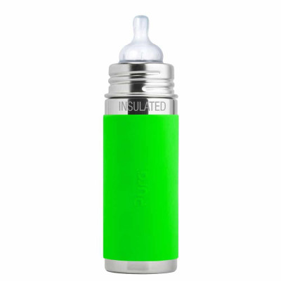 Pura® dojčenská TERMO fľaša 260ml - zelená