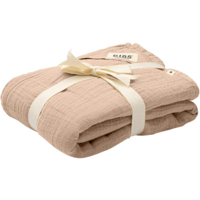 BIBS mušelínová zavinovačka z BIO bavlny - Blush