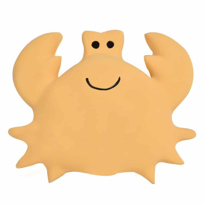 Tikiri Ocean Buddies - hrkálka a hryzátko z prírodnej gumy - Krab