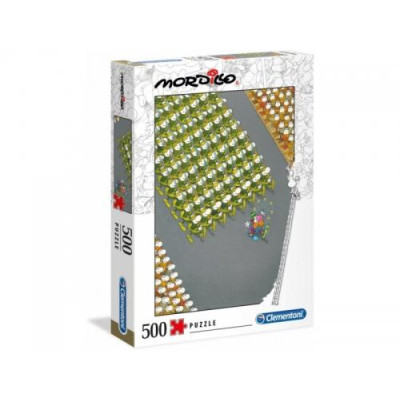 Clementoni - Puzzle 500 Mordillo The March