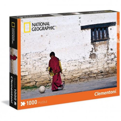 Clementoni - Puzzle 1000 National Geographic Mladý budhistický mních