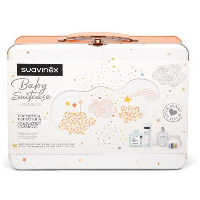 SUAVINEX | Kozmetická sada DREAMS na cesty KUFRÍK - ružový
