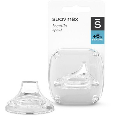 SUAVINEX | SOSÁČEK na nerozlitný hrnček - Silikón