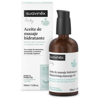 SUAVINEX | Masážny zvlhčujúci olej - 100 ml