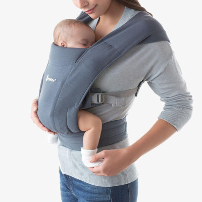 ERGOBABY | Nosič EMBRACE - SOFT KNIT - OXFORD BLUE