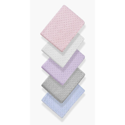 INTERBABY | Deka extra mäkká guličky - MODRÁ