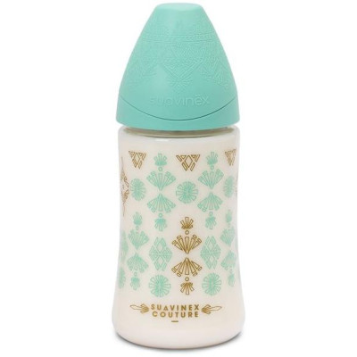 SUAVINEX | FĽAŠA PREMIUM 270ml SILIKÓN - ZELENÁ