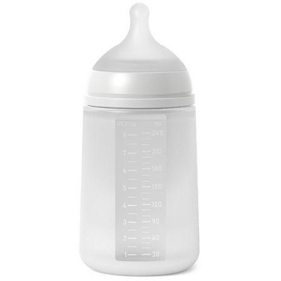 SUAVINEX | DOJČENSKÁ FĽAŠA  240 ml M COLOUR ESSENCE - biela