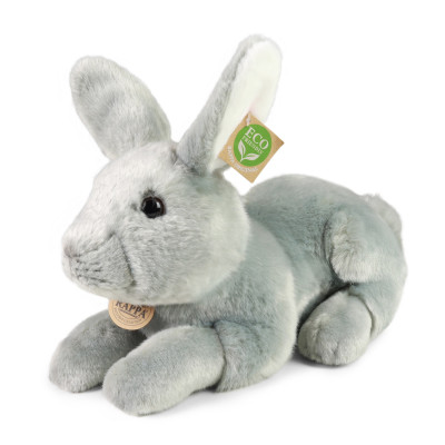 Plyšový králik ležiaci, 33 cm ECO-FRIENDLY