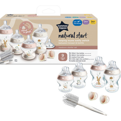 TOMMEE TIPPEE TTP42273901 Zestaw startowy plastikowy różowy