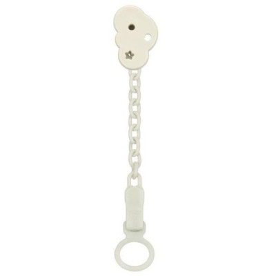 CHICCO 00004084310000 Łańcuszek z klipsem do smoczka Chmurka