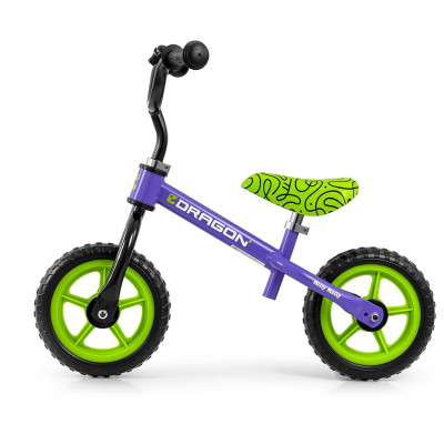MILLY MALLY 6346 Rowerek biegowy DRAGON violet