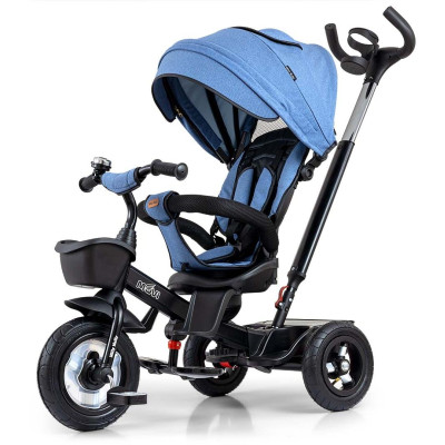 MILLY MALLY 6182 Rowerek trójkołowy Movi denim 5w1