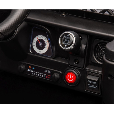 MILLY MALLY 5723 Pojazd na akumulator Toyota FJ Cruiser Black