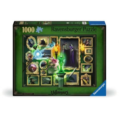 Ravensburger - Puzzle 1000 Disney Villainous Maleficent