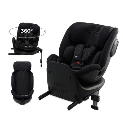 KINDERKRAFT Fotelik samochodowy XRIDER 2 i-Size black