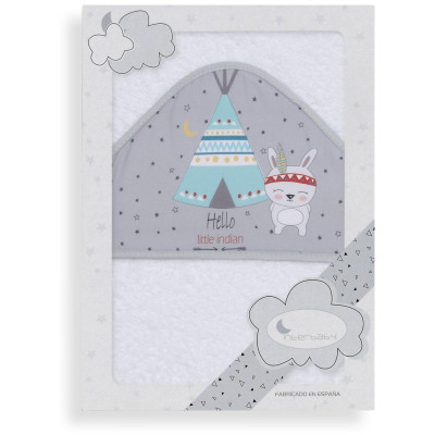 INTERBABY | OSUŠKA froté 100x100 TEEPEE - zelená