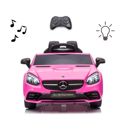 MILLY MALLY 5911 Pojazd na akumulator Mercedes Benz SLC Pink
