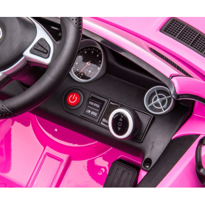 MILLY MALLY 5911 Pojazd na akumulator Mercedes Benz SLC Pink