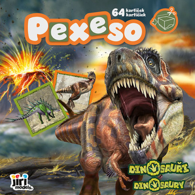 Pexeso v zošite Dinosaury