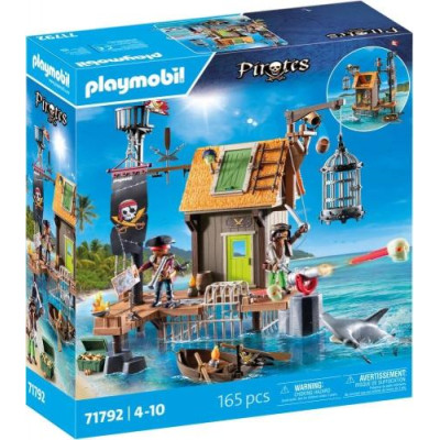 Playmobil 71792 - Pirate Harbor And Lair with Prisons