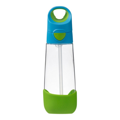 B.BOX BB00220 Tritanová fľaša na vodu so slamkou 600 ml Ocean Breeze