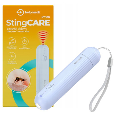 HELPMEDI Sting CARE Elektronický prístroj na zmiernenie príznakov uštipnutia hmyzom KT-100
