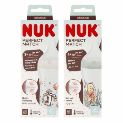 NUK 742027 KUBUŚ PUCHATEK silikónová fľaša 260ml