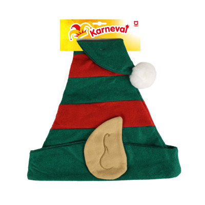 Vianočná čiapka Elf pre dospelých