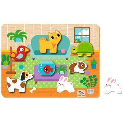 2Kids Toys Vkládacie puzzle Maznáčikovia