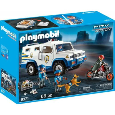 Playmobil 9371 - Mestský akčný transportér peňazí