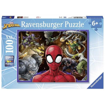 Ravensburger - Puzzle 100 Marvel Spider-Man XXL