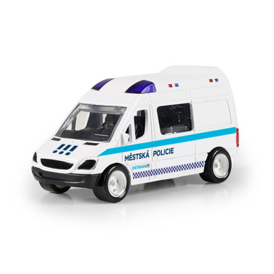 Kovové auto polícia Ostrava 7 cm