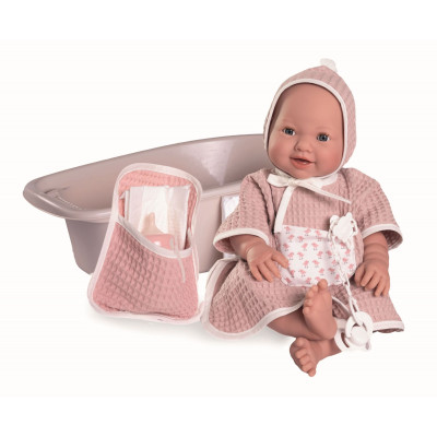 Antonio Juan 50417 MIA - žmurkacia a cikajúca realistická bábika 42 cm