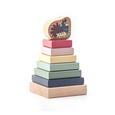 CUBIKA Pastel 15894 Pyramída so sliepočkou