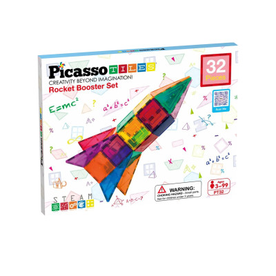 PICASSO STAVEBNICE 32 ks Raketa