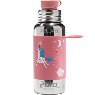 Pura TERMO fľaša so športovým uzáverom 475ml - Unicorn