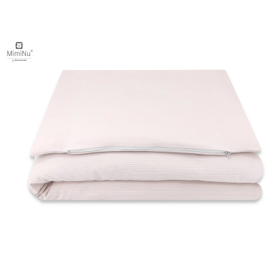 KIECZMERSKI Pościel C-2 100x135+40x60 cm MIMINU SOFT pudrowy róż