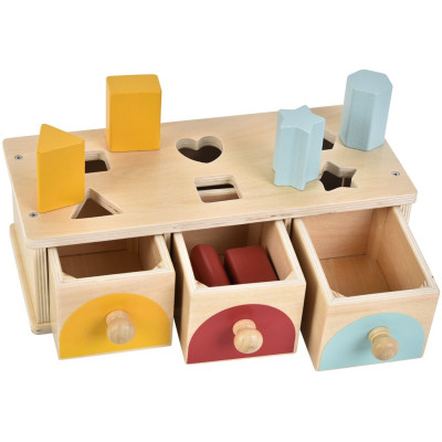 2Kids Toys Triedenie tvarov Šuplíčky