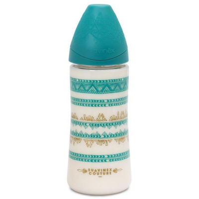 SUAVINEX | FĽAŠA PREMIUM 360ml SILIKÓN - ZELENÁ