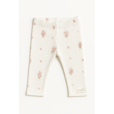 BABY 01974 Leginsy niemowlęce Kwiat Jabłoni 80/86 prążek